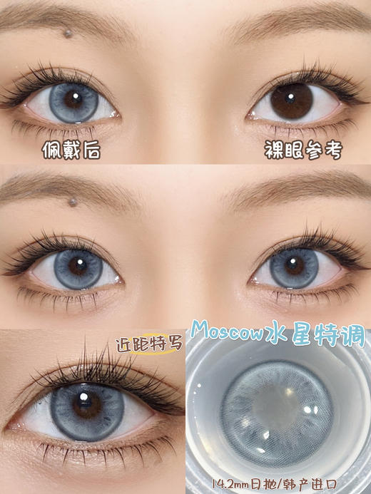 BOLLYCON 日抛 蒸汽奶咖/水星特调 （棕咖蓝灰14.2，最高800度） 商品图1