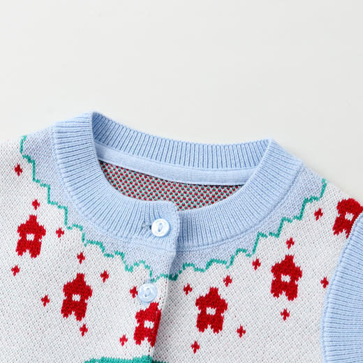 女童甜美马夹开衫新款安奈儿童装实体店同款XG432579 商品图4