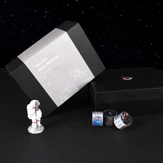 【广博】kinbor探索银河手账文具盒套装黑色钢笔手帐笔记创意计划本 商品图3