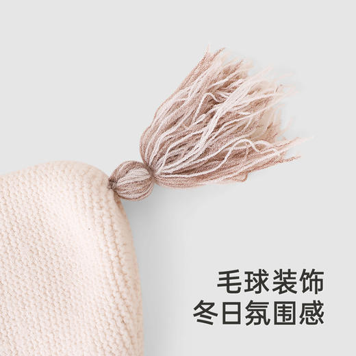 【商场同款】英氏儿童帽子秋冬男童全包裹保暖毛织帽防寒新款 商品图2