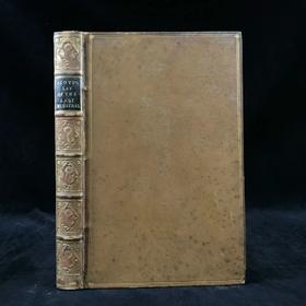 1807年 司各特《最后一个吟游诗人的歌》 全真皮精装大32开