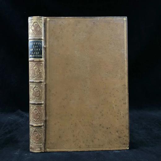 1807年 司各特《最后一个吟游诗人的歌》 全真皮精装大32开 商品图0
