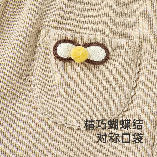 【商场同款】英氏儿童长裤秋冬季夹棉灯芯绒女童裤子保暖新款 商品图2