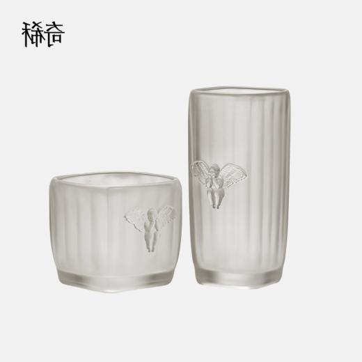 稀奇艺术吴滨《凌波杯》威士忌方形玻璃天使酒杯子国潮生日礼物 商品图0