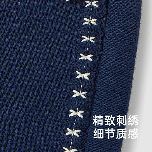 【商场同款】英氏儿童裤子女童秋冬针织打底裤加绒保暖裤新款 商品图3