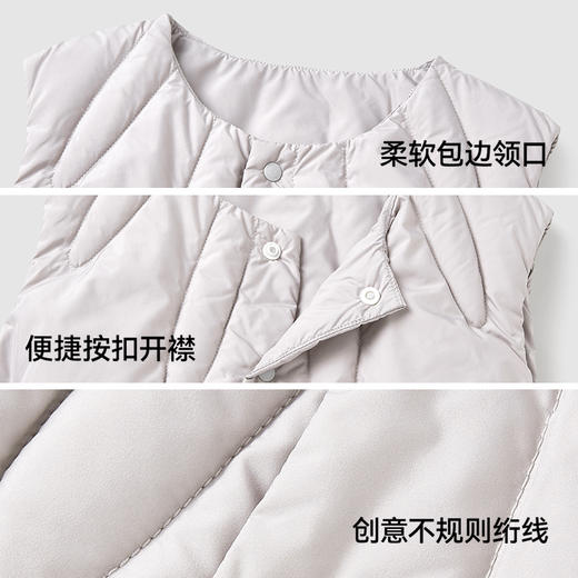 【高定系列】英氏儿童羽绒马甲秋冬季保暖防寒男童羽绒马甲外套 商品图3