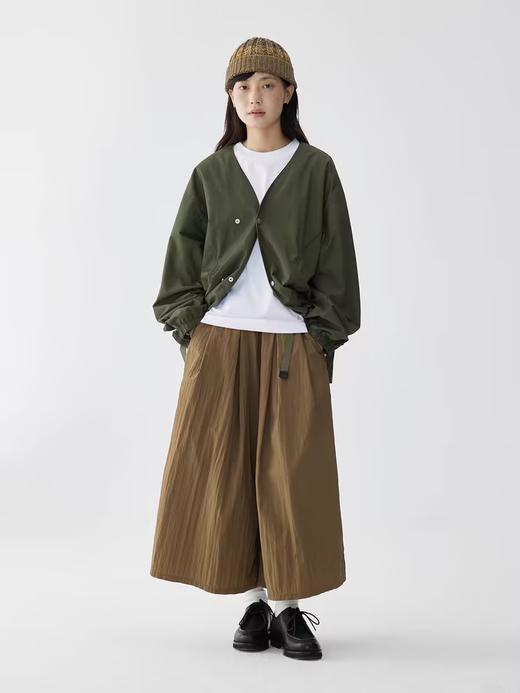 步履不停/4B43109C/轻薄透气九分裤裙裤 商品图1