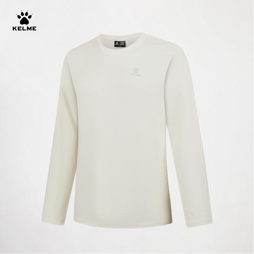 卡尔美秋季新款方寸之间系列女士圆领长袖T恤 商品图1