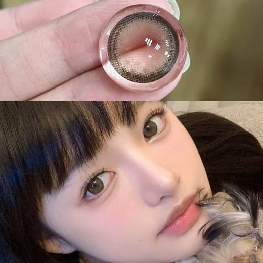 Missbebe浅驼狗狗眼（年抛硅水） 商品图0