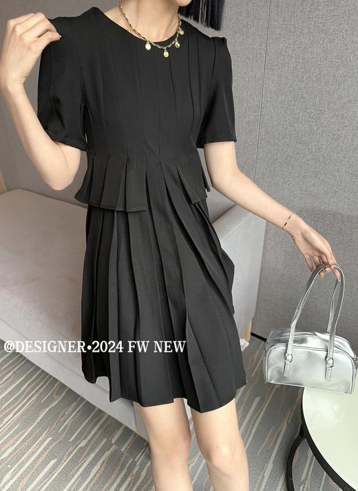 34BSR072081#一片式百褶连衣裙 商品图2