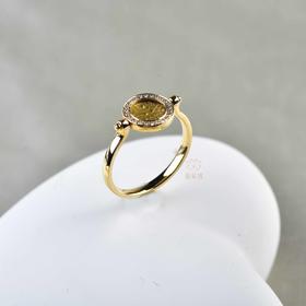 【千年守护】吉祥金币戒-ZX2407031