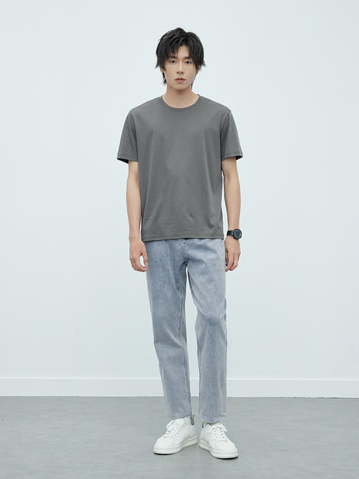 【男装】【特惠不退货】麦檬男装夏针织T恤9F7301371 商品图0