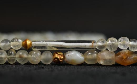 老水晶老金珠长项链 商品图4