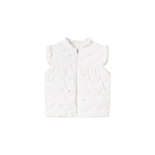 【商场同款】英氏儿童羽绒马甲冬季女童保暖羽绒服新款背心超韧绒 商品图4