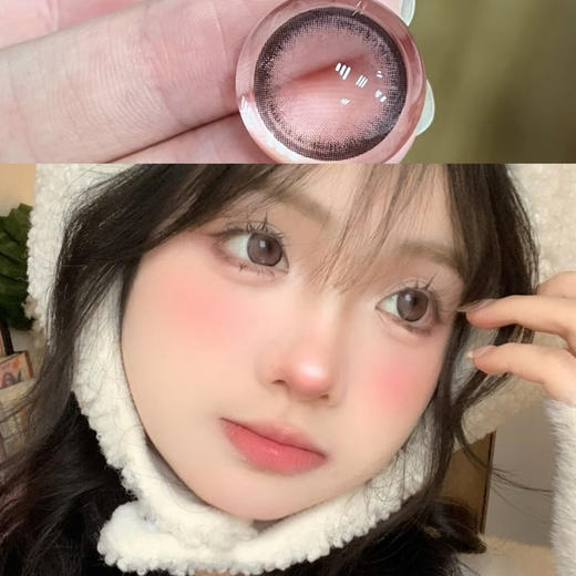 Bebebest粉紫狗狗眼（日抛） 商品图0