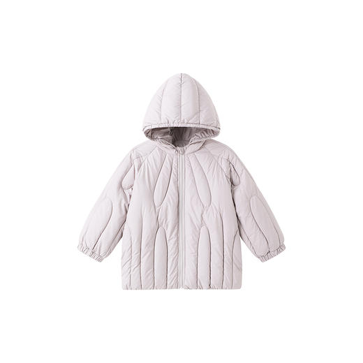 【高定系列】英氏儿童羽绒外套冬季女童长袖保暖连帽羽绒服新款 商品图4