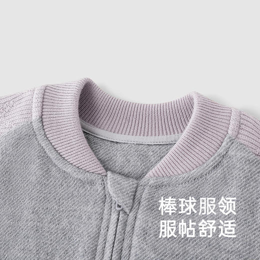 【高定系列】英氏儿童外套绵羊毛秋季休闲外套男童上衣新款 商品图2