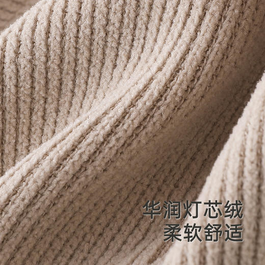 【商场同款】英氏儿童帽子秋季男童灯芯绒护耳帽子棒球帽新款 商品图1