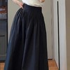 【à perles】渠道货 日本jin口面料 肌理纸感全棉阔腿裙裤【现货】 商品缩略图1