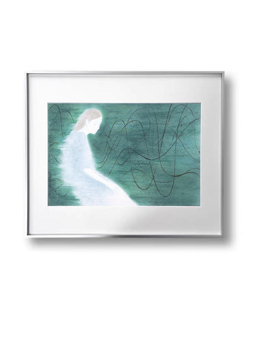 为你读诗 × 插画师 黑蛙 插画复刻作品 商品图0