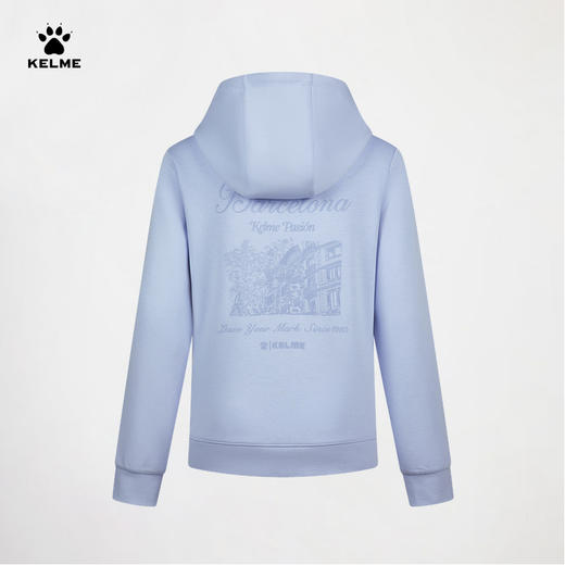 卡尔美秋季新款方寸之间系列女士连帽卫衣 商品图2