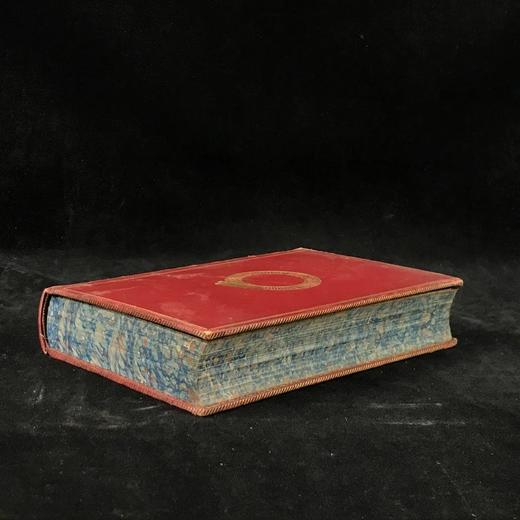 工坊特装本！约19世纪后期 华兹华斯诗集 约8幅插图 全真皮精装32开 商品图1