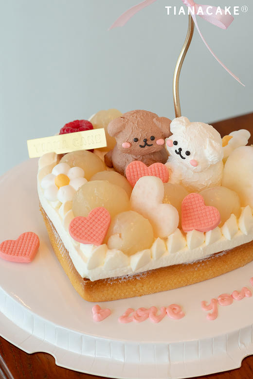 甜蜜颂（6寸玫瑰荔枝挞） 商品图7