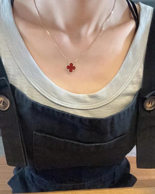 法国VC梵刻四叶草项链手链 商品图10