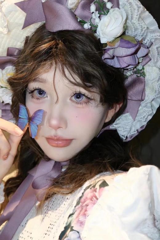 『日抛中直径』YUKICON-紫光泡影 -14.2mm【日抛 0-800度 无525/575】 商品图7