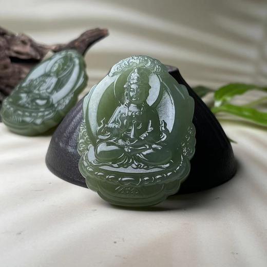 玉美人菲菲/和田玉吊坠约52*40mm^多样性发一 商品图0