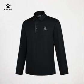 卡尔美秋季新款方寸之间系列男士长袖POLO衫