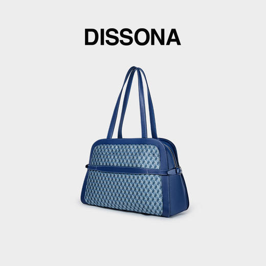 【2F】DISSONA迪桑娜女包2024新款幸运锦囊老花包时尚旅行单肩手提 商品图1