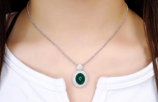 4.8ct 祖母绿吊坠 商品图4