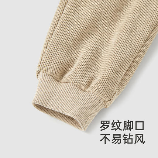 【商场同款】英氏儿童长裤秋冬季夹棉灯芯绒女童裤子保暖新款 商品图3