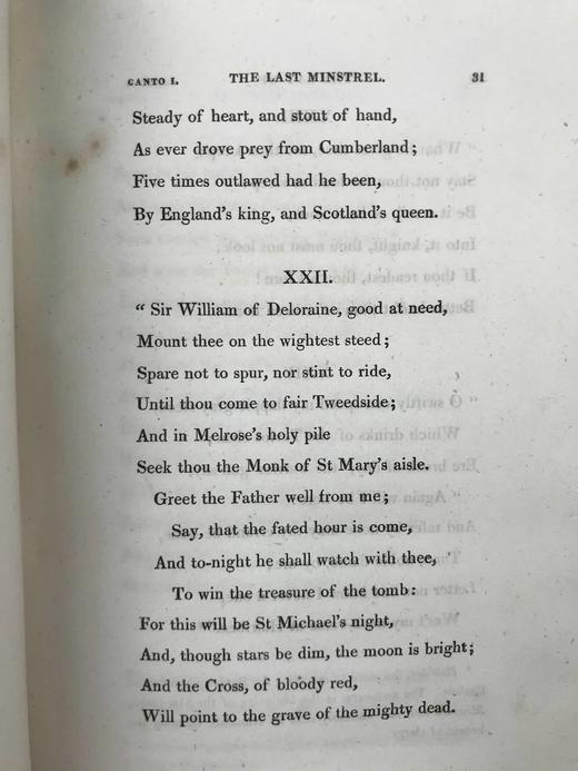 1807年 司各特《最后一个吟游诗人的歌》 全真皮精装大32开 商品图3