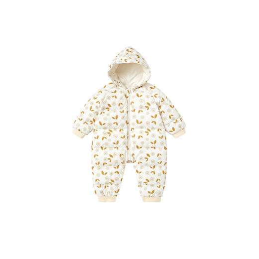 【高定系列】英氏童装保暖羽绒连体衣冬季女宝宝羽绒服新款 商品图4