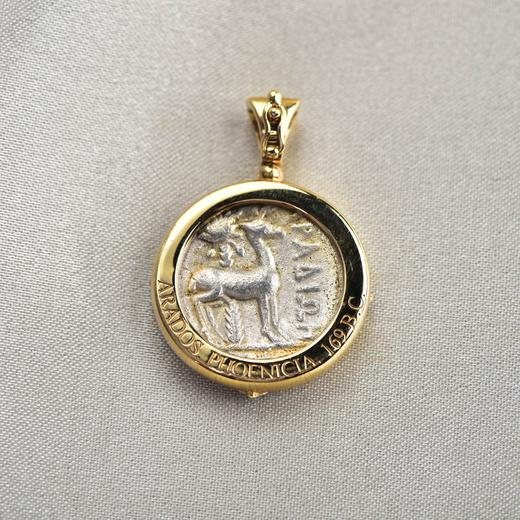 【峰回路转】古币坠-ZX2407028 商品图0