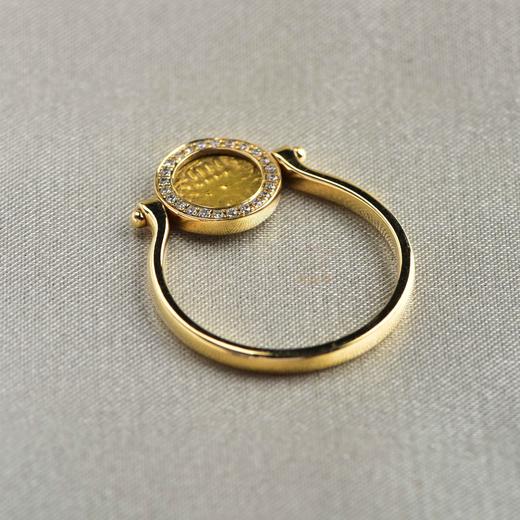 【千年守护】吉祥金币戒-ZX2407031 商品图7