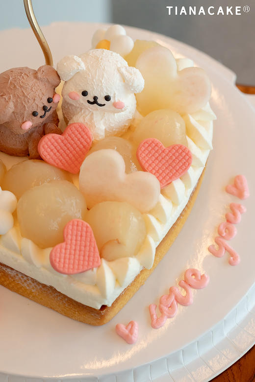 甜蜜颂（6寸玫瑰荔枝挞） 商品图5