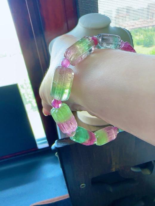 28.7g 原石碧玺手链 商品图7