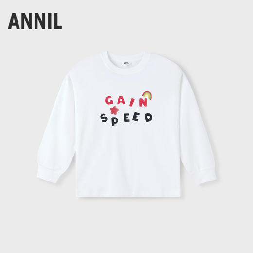 【实体店同款】女童光感液氨全棉T新款安奈儿童装AG431579 商品图1