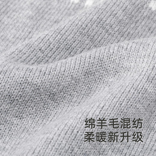 【商场同款】英氏旗舰店羊毛连体衣秋季男童长袖宝宝衣服新款 商品图1