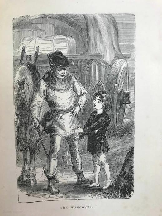 工坊特装本！约19世纪后期 华兹华斯诗集 约8幅插图 全真皮精装32开 商品图13