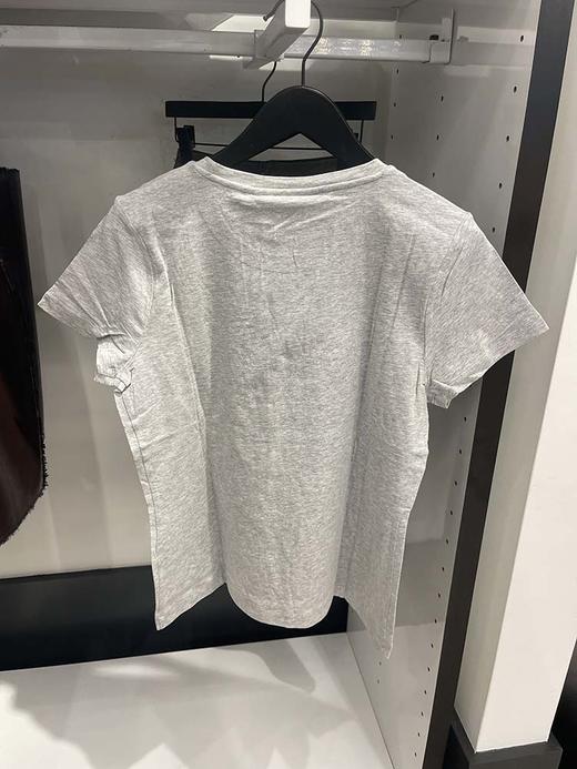 DKNY/唐可娜儿 女士日常休闲字母亮片logo标圆领短袖T恤 商品图1