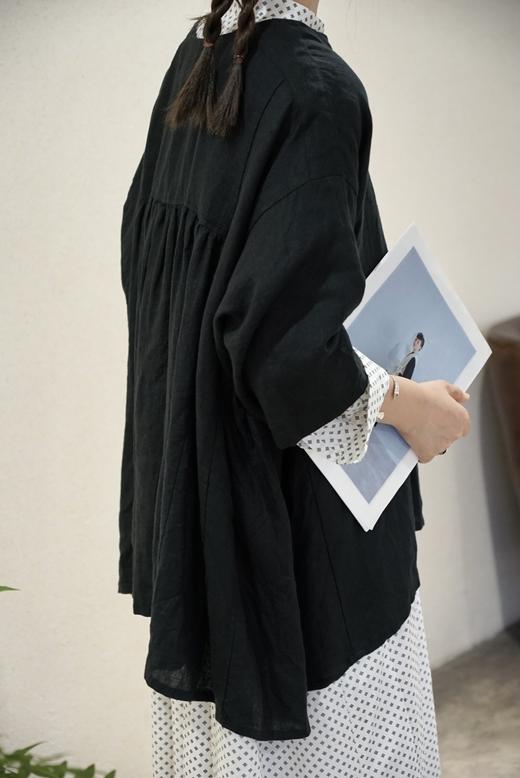 The last flower of the afternoon 复古印花连衣裙 商品图12