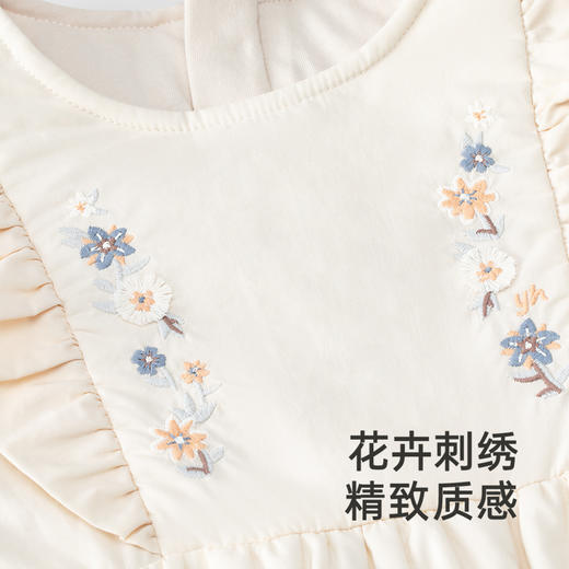 【商场同款】英氏婴儿衣服御寒夹棉连体衣冬季保暖长袖爬服新款 商品图2