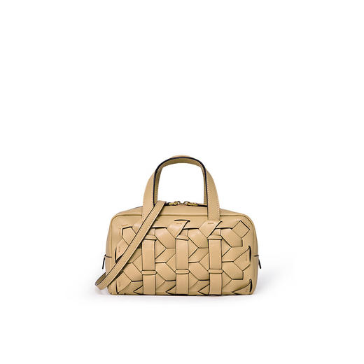 【2F】DISSONA迪桑娜女包织序新中式编织包波士顿枕头包保龄球款 商品图5