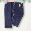棉果果秋季新品女童春秋款纯棉柔软卡通小熊牛仔长裤M322200224440 商品缩略图0