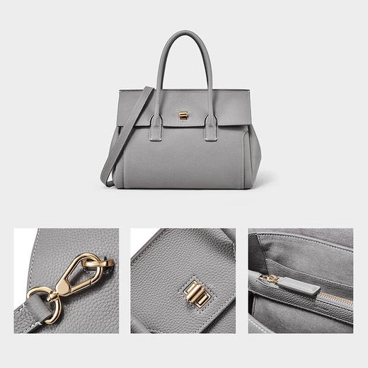 【2F】DISSONA  迪桑娜女包风行单肩斜挎包通勤手提包高级 商品图4