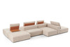 西区 组合沙发 | 更多座位组合，皮布面料可选，详询客服 商品缩略图2